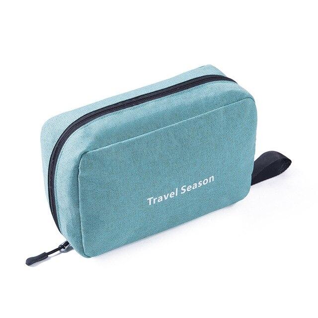 Trousse de Toilette de Voyage - Voyage Season (Bleu-vert) – vue 2 – Yokabag