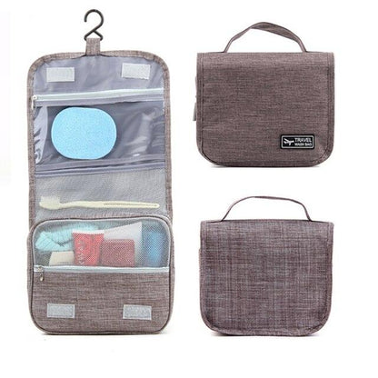 Trousse de Toilette Voyage Gris – vue 5 – Yokabag