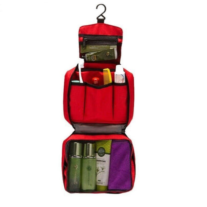 Trousse de Toilette de Voyage - Travel Your Life Orange – vue 3 – Yokabag