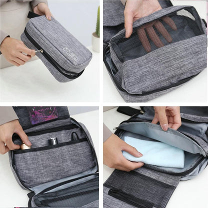 Trousse de Toilette de Voyage Bleu Ciel – vue 6 – Yokabag