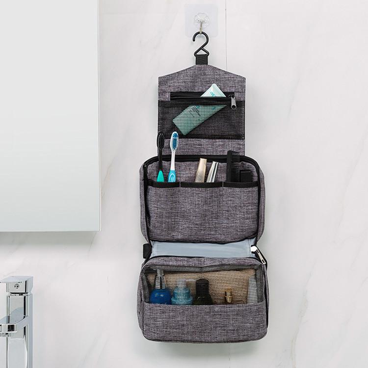 Trousse de Toilette de Voyage (Grise) – vue 2 – Yokabag