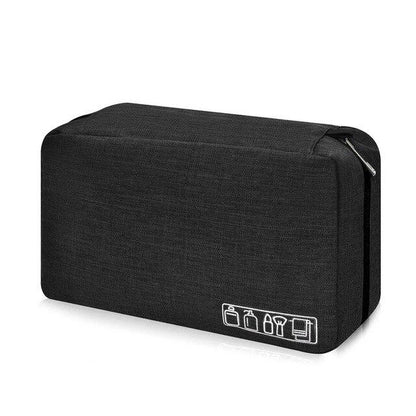 Trousse de Toilette de Voyage - Noir – vue 3 – Yokabag