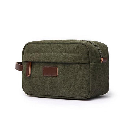Trousse de Toilette de Voyage Globetrotter Vintage Khaki – vue 2 – Yokabag