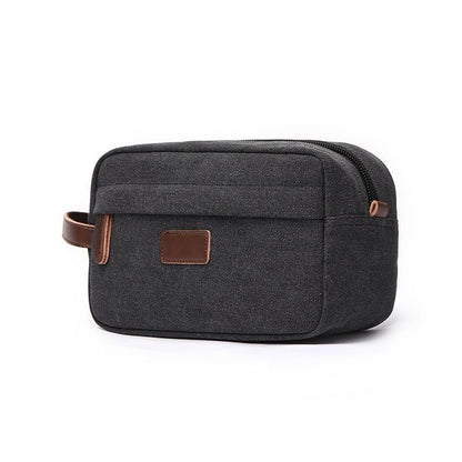 Trousse de Toilette de Voyage Globetrotter Vintage Noir – vue 3 – Yokabag