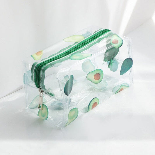 Trousse de Toilette Femme Transparente Avocats - Découvrez notre sélection de produits de voyage