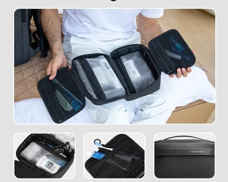 Trousse de Toilette pour Homme - Voyage Pratique à Suspendre – vue 8 – Yokabag