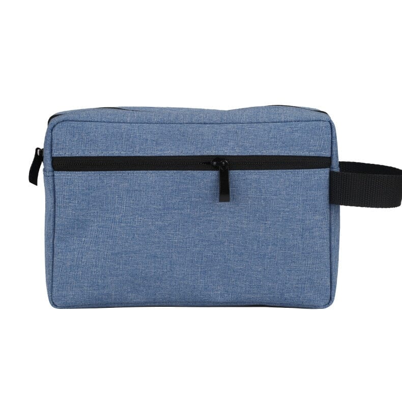 Trousse de Toilette Voyage Personnalisée - Tissu Oxford Noir – vue 2 – Yokabag
