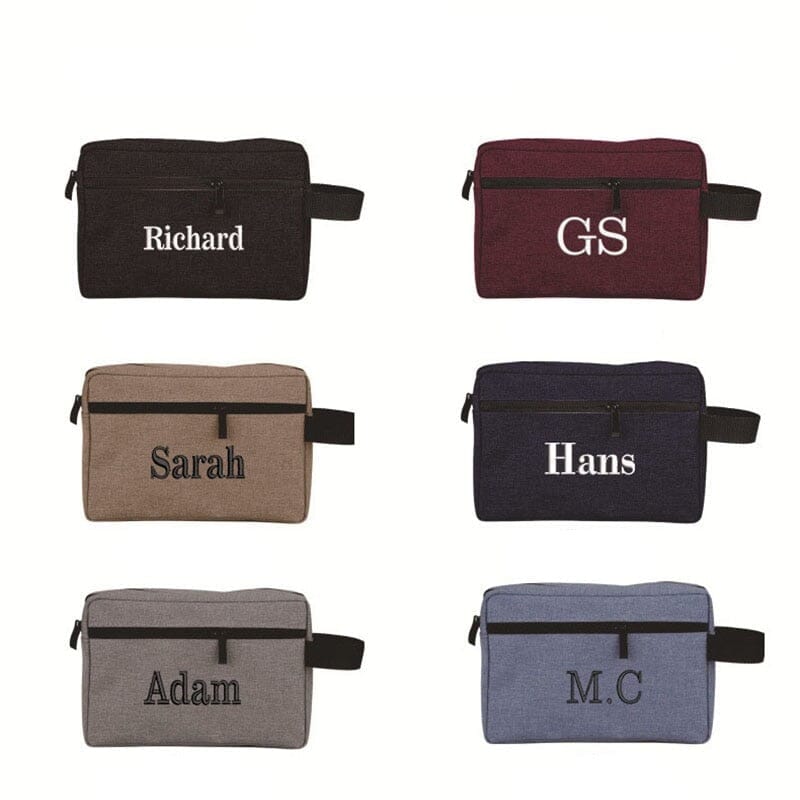Trousse de Toilette Voyage Personnalisée - Tissu Oxford – vue 8 – Yokabag