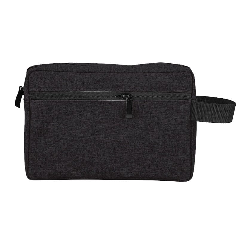 Trousse de Toilette Voyage Personnalisée - Tissu Oxford Bleu Marine – vue 5 – Yokabag