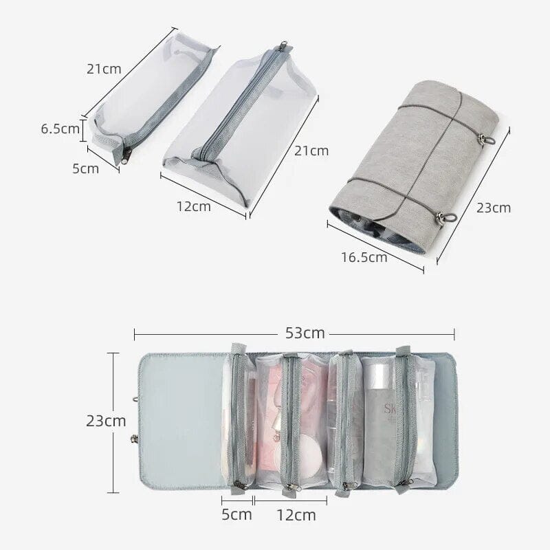 Trousse de Toilette Personnalisée pour Femme - Pliable – vue 4 – Yokabag