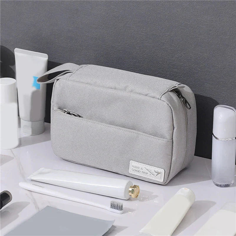 Kit de Voyage Pliable à Suspendre Marron – vue 4 – Yokabag
