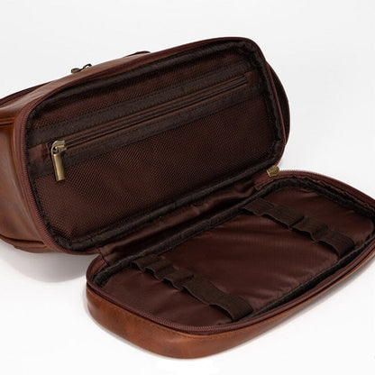 Trousse de Toilette Vintage à Suspendre - Explorer en Style – vue 5 – Yokabag