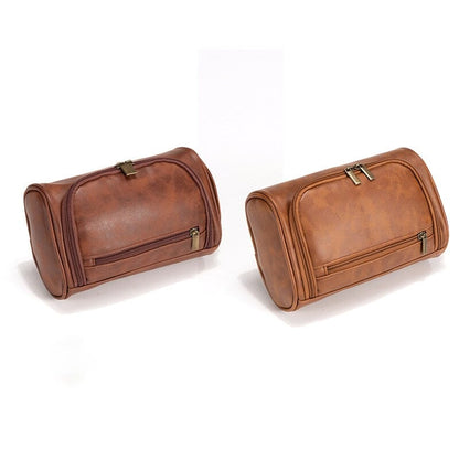 Trousse de Toilette Voyage Vintage Homme & Femme Noir – vue 3 – Yokabag
