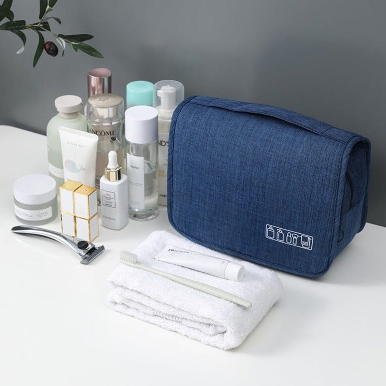 Trousse de Toilette Voyage à Suspendre - Marine Voyage – vue 2 – Yokabag