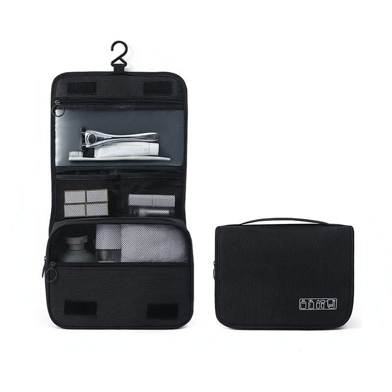 Trousse de Toilette Voyage à Suspendre - (Noir) – Yokabag