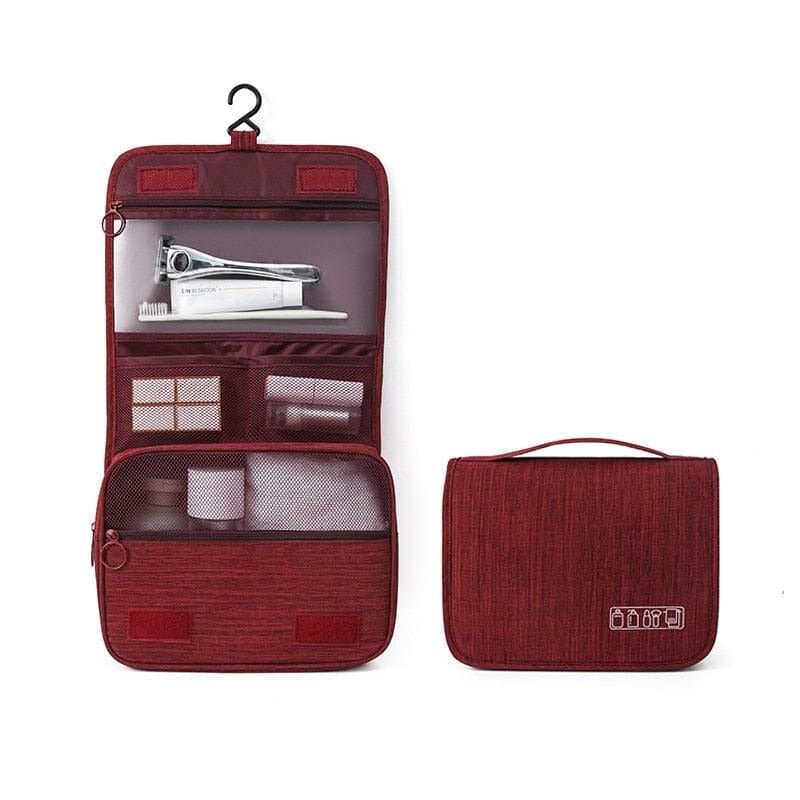 Trousse de Toilette Voyage à Suspendre - (Bordeaux) – Yokabag