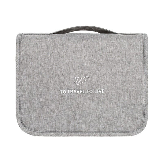 Trousse de Toilette de Voyage à Suspendre - Essentials (Gris)