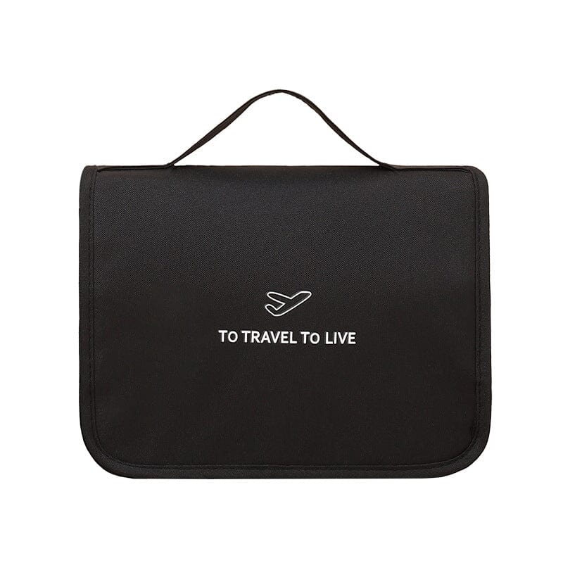 Trousse de Toilette de Voyage (Noir) – vue 5 – Yokabag