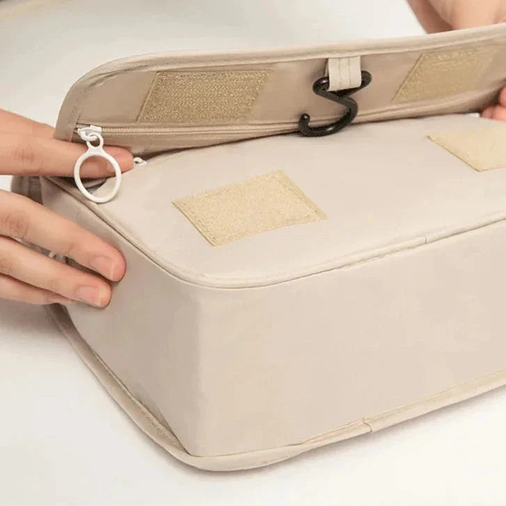 Trousse de Toilette Voyage Féminine à Suspendre – vue 7 – Yokabag