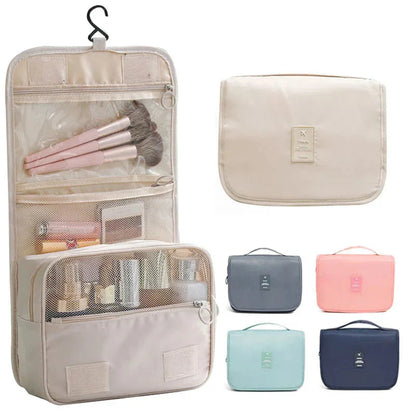 Trousse de Toilette Voyage Féminine à Suspendre