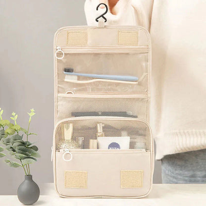 Trousse de Toilette Voyage Féminine à Suspendre Rose – vue 2 – Yokabag