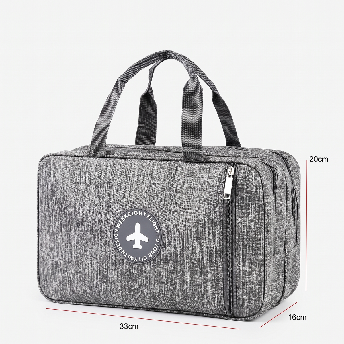 Trousse de Toilette . Rouge – vue 4 – Yokabag