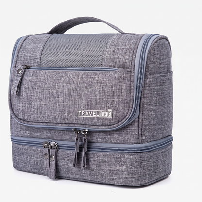 Trousse de Toilette de Voyage - Voyage Essentials (Grise) – vue 2 – Yokabag