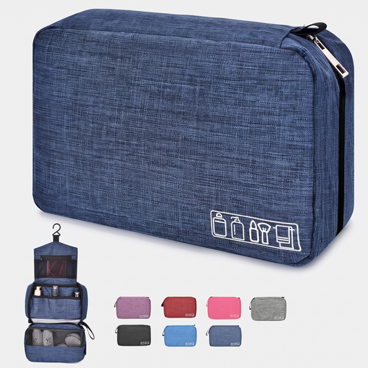 Trousse de Toilette de Voyage - Bleu Marine – Yokabag