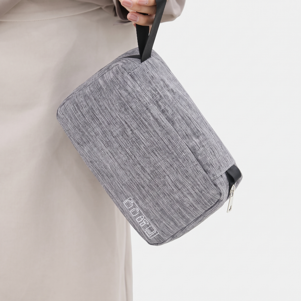 Trousse de Toilette de Voyage Noir – vue 4 – Yokabag