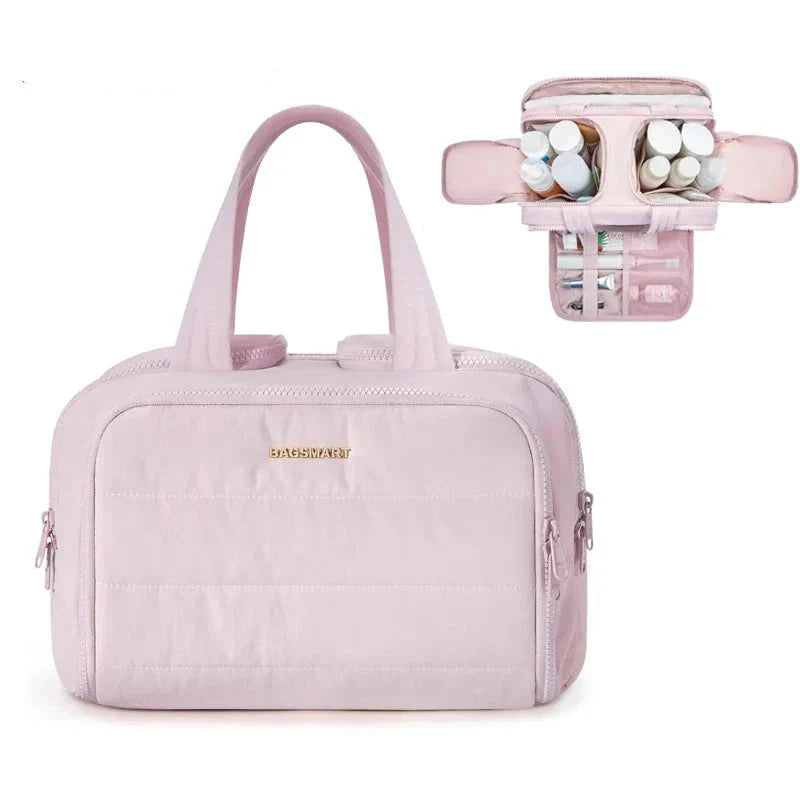 Trousse de Toilette de Voyage XXL Femme Matelassée