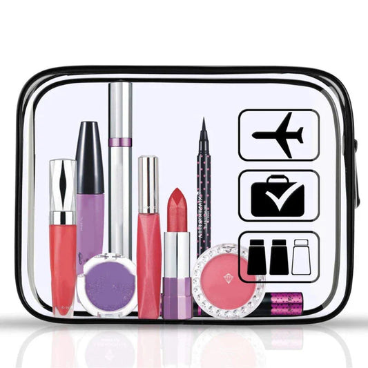 Trousse de Voyage Transparente pour Avion
