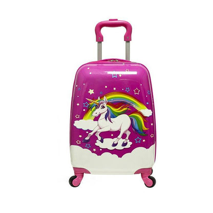 Valise Licorne Arc-en-ciel - Explorez le monde
