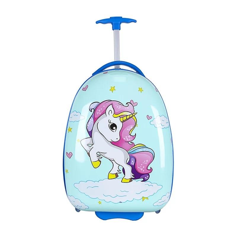 Valise Licorne - Voyage Nuage 32 x 22 x 50 cm – vue 2 – Yokabag