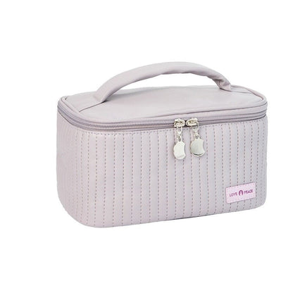 Vanity de Voyage Femme Love & Peace - Explorez et Voyagez Rose – vue 6 – Yokabag