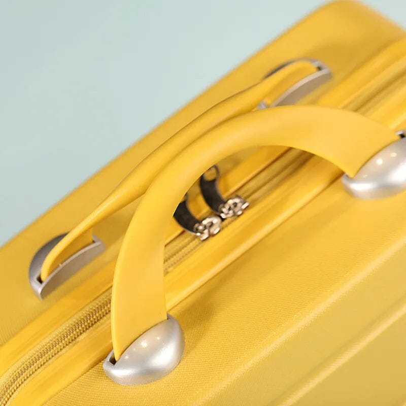 Valise Vanity Rigide de Voyage Rose – vue 4 – Yokabag