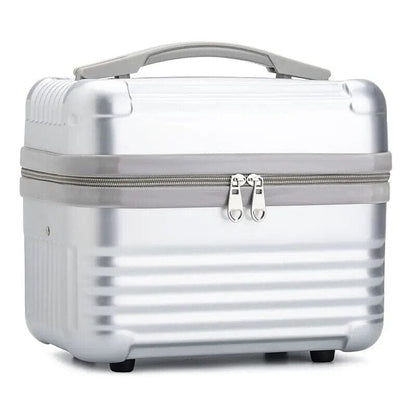 Valise de Voyage Vanity Femme Rigide - Maquillage Gris – vue 4 – Yokabag