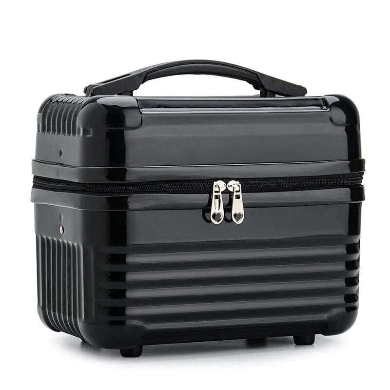Valise de Voyage Vanity Femme Rigide - Maquillage Rouge – vue 3 – Yokabag