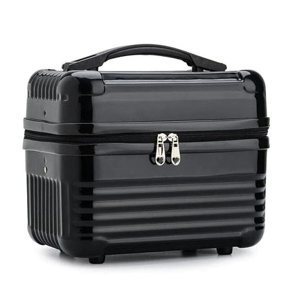 Valise de Voyage Vanity Femme Rigide - Maquillage Rouge – vue 3 – Yokabag